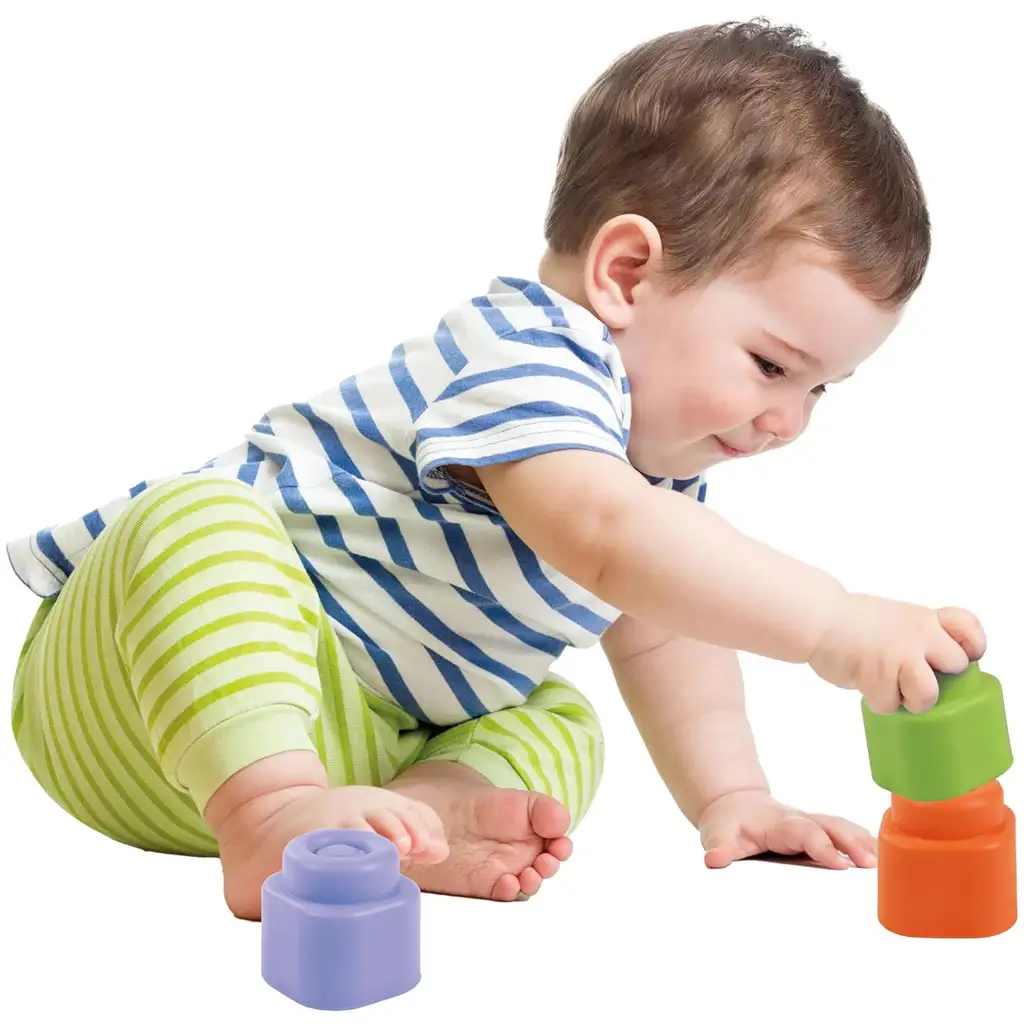 Clemmy: Helden und Prinzessinnen weiches Würfelset - Clementoni kép 3