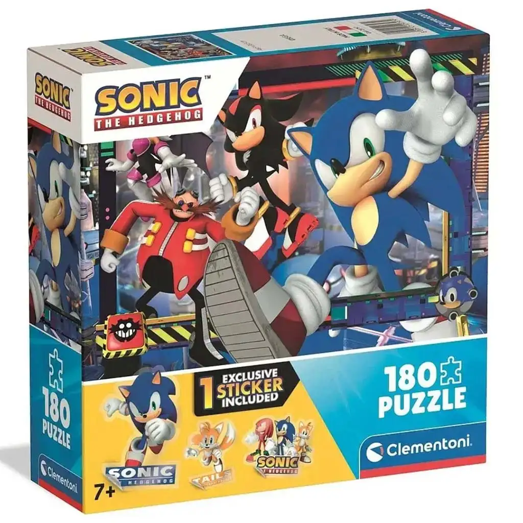 Disney+Sonic 2 180-teiliges Super-Puzzle - Clementoni