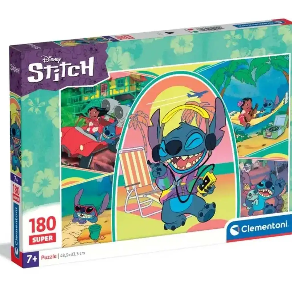 Disney+Stitch 180-teiliges Super-Puzzle - Clementoni