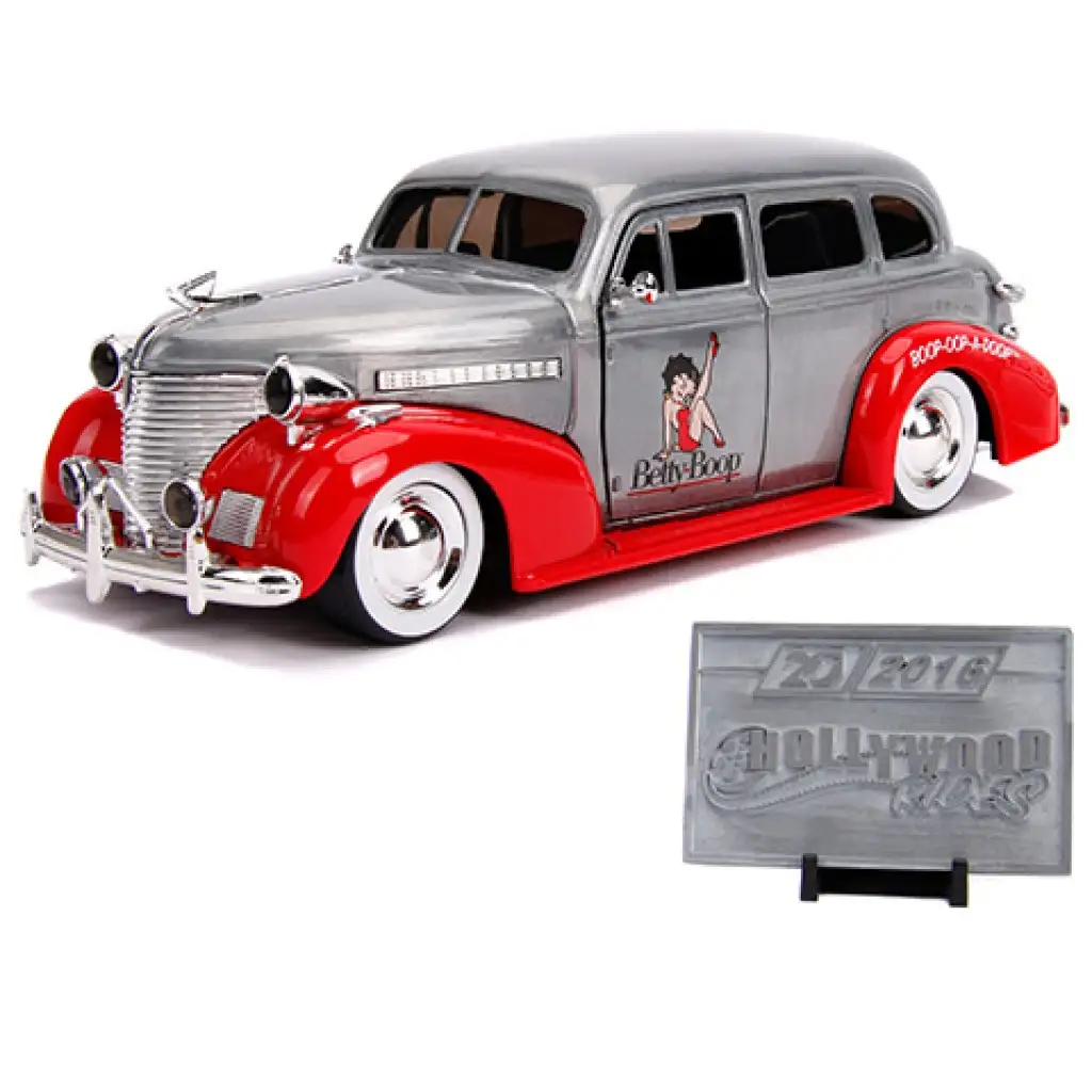 1939 Chevy Master Deluxe Metallautomodell 1/24 - Simba Toys kép 5