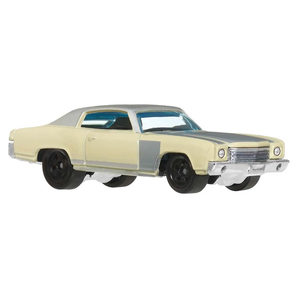 Hot Wheels: Fast & Furious 1970 Monte Carlo Spielzeugauto 1/64 – Mattel kép 2