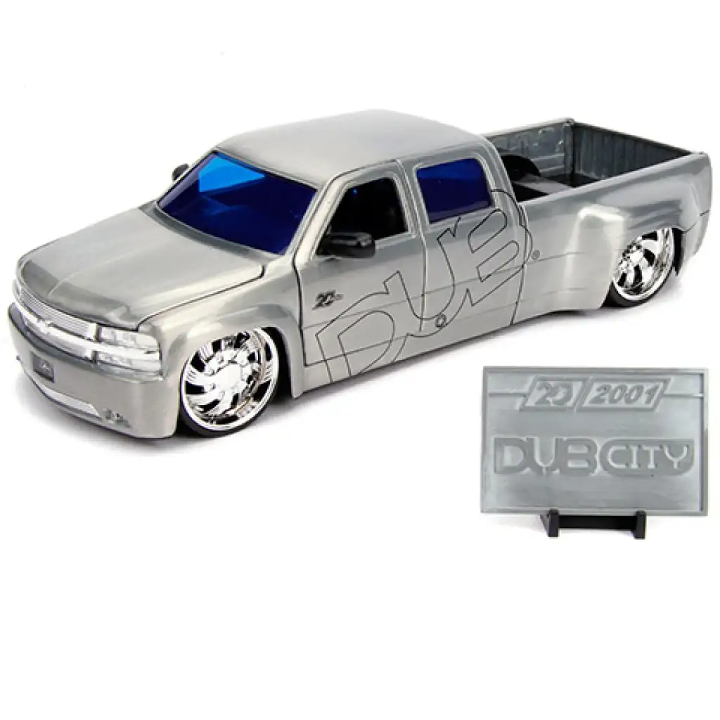 1999 Chevy Silverado Dooley Metall-Automodell 1/24 - Simba Toys kép 2