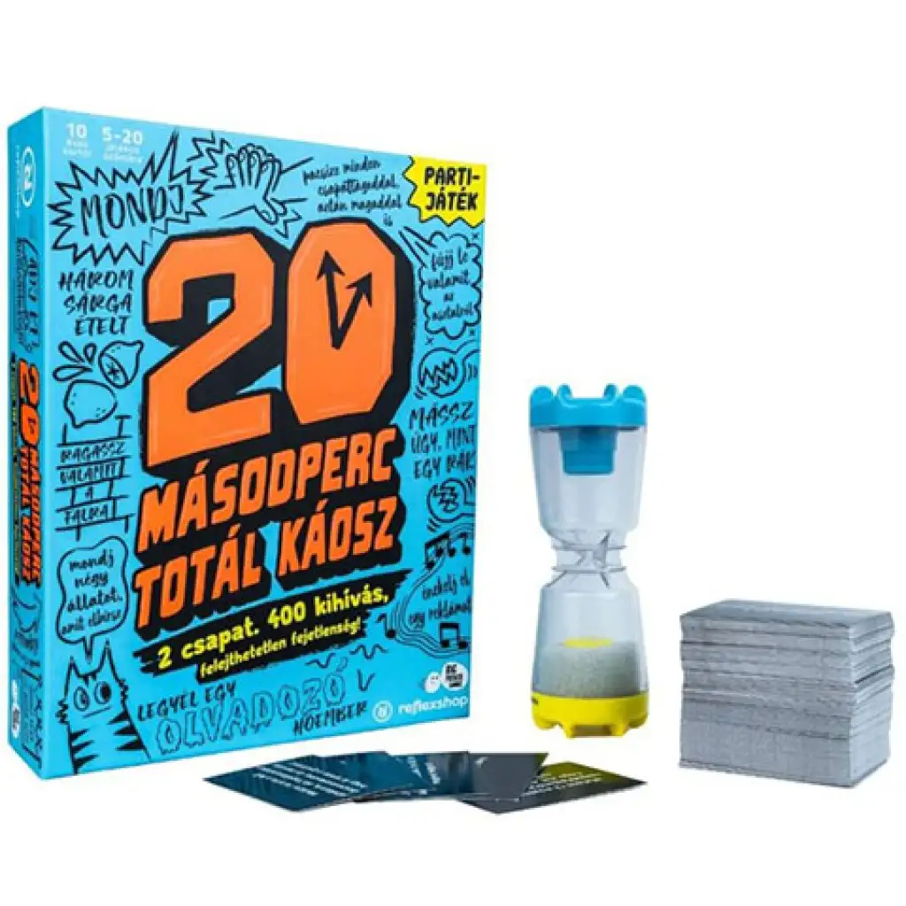 20 Sekunden Totalchaos Party-Brettspiel kép 2