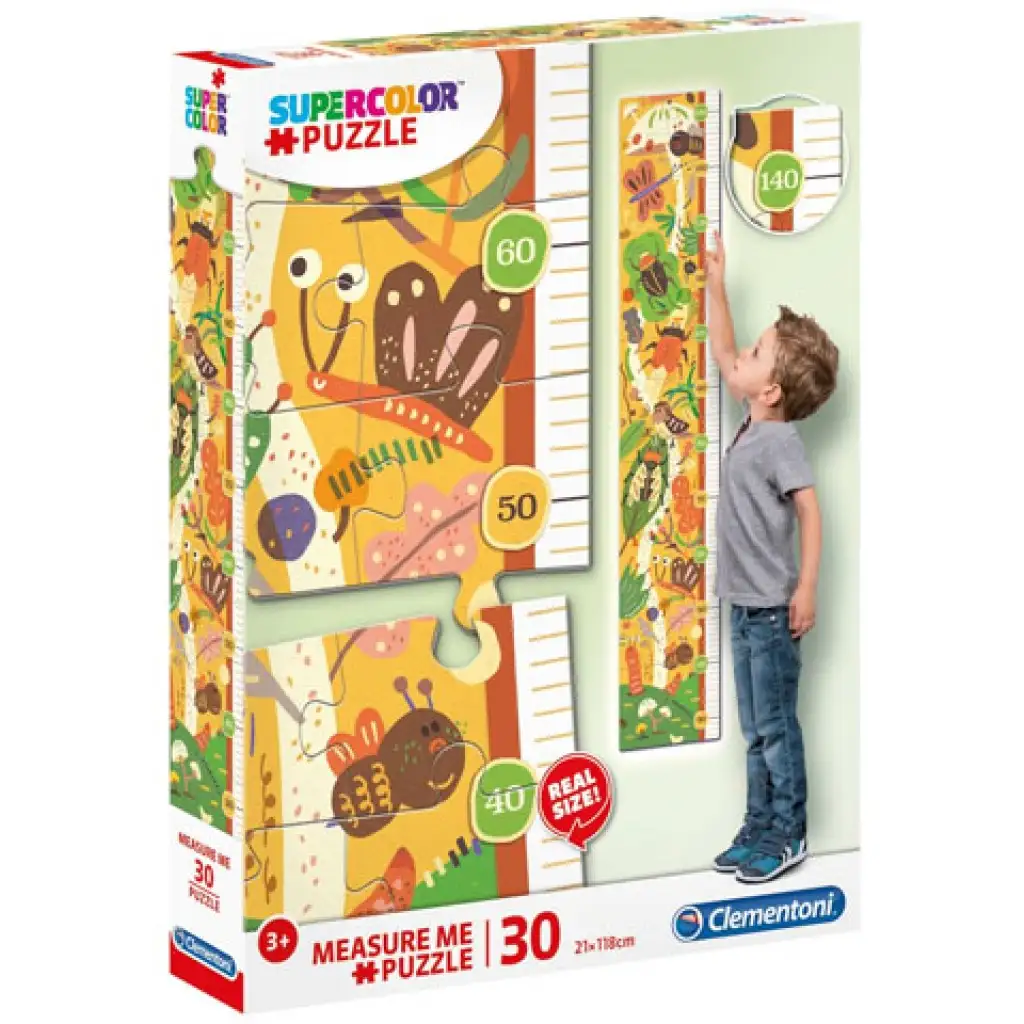 Rovarok fali mérce 30 db-os puzzle - Clementoni kép 1
