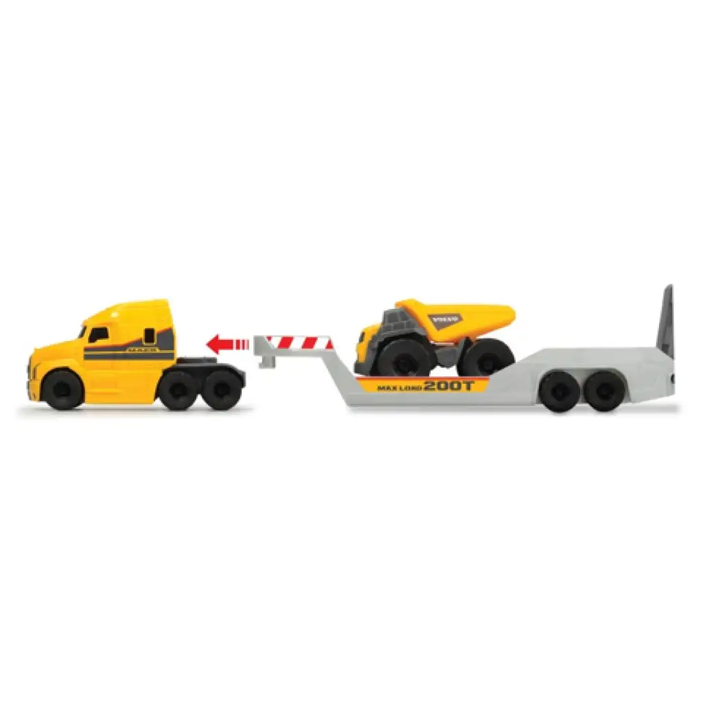 Mack Volvo Micro Builder Truck LKW 32cm - Dickie Toys kép 4