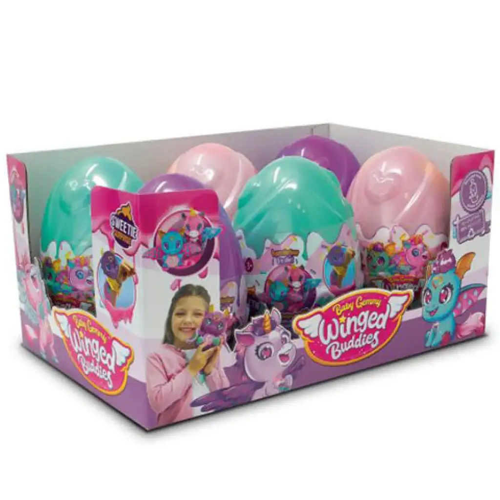 Baby Gemmy: Duftende Überraschungsei mit Plüschdrachen in verschiedenen Varianten 1 Stk. kép 5