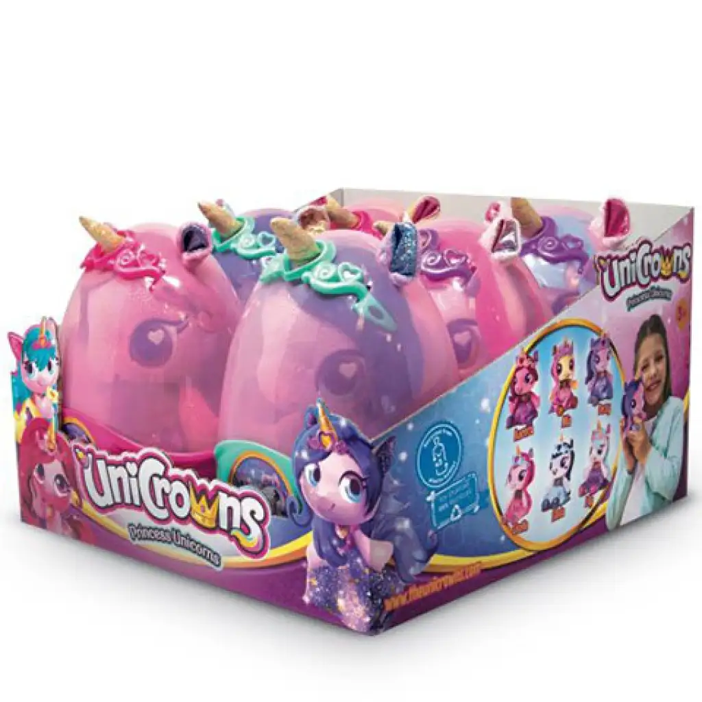UniCrowns: Prinzessin Einhörner Kristallei in verschiedenen Varianten 1 Stk. kép 4