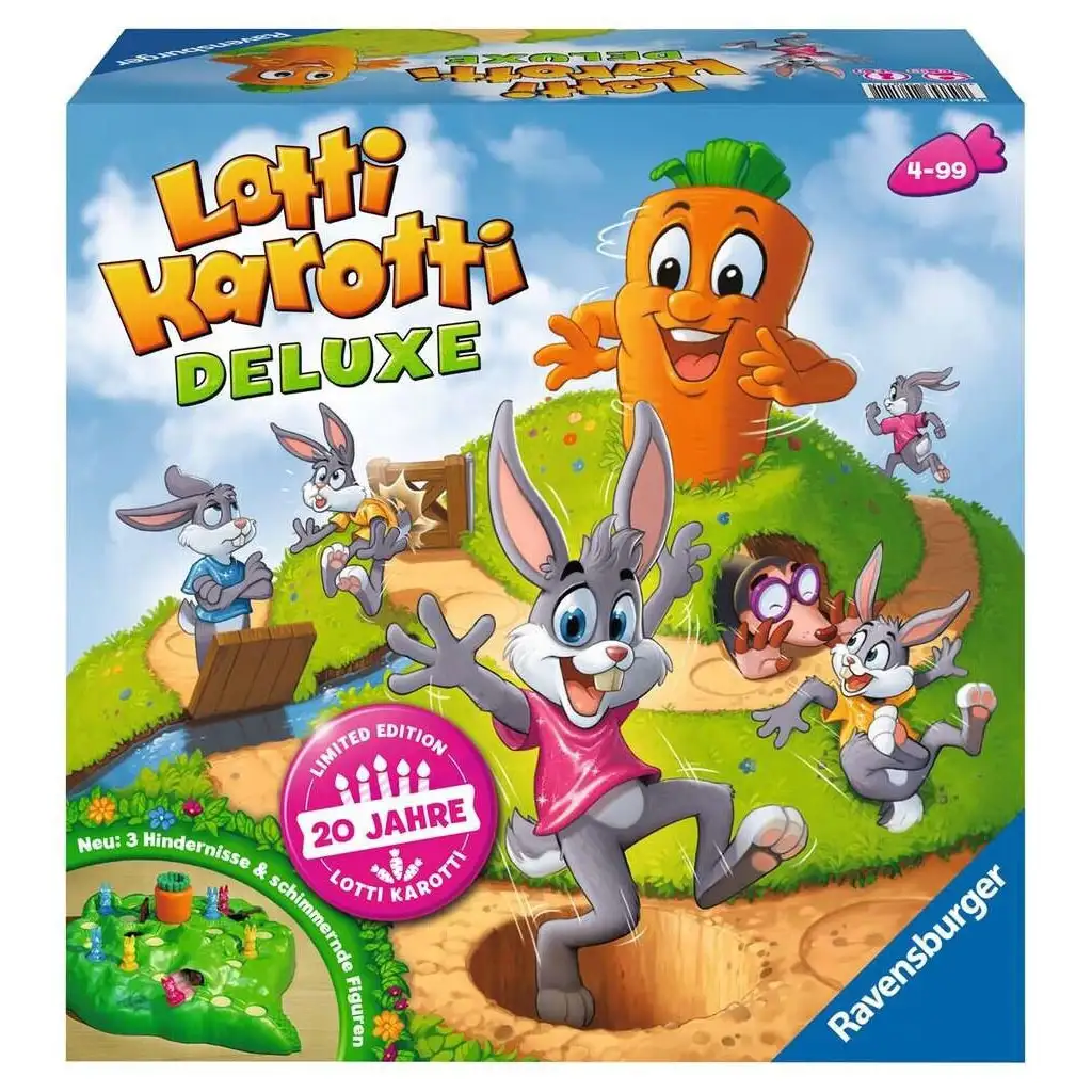 Lotti Karotti Deluxe Gesellschaftsspiel - Ravensburger kép 2