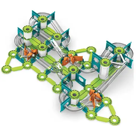 Geomag Mechanics Gravity Loops magnetisches Konstruktionsspielzeug 130-teilig kép 3