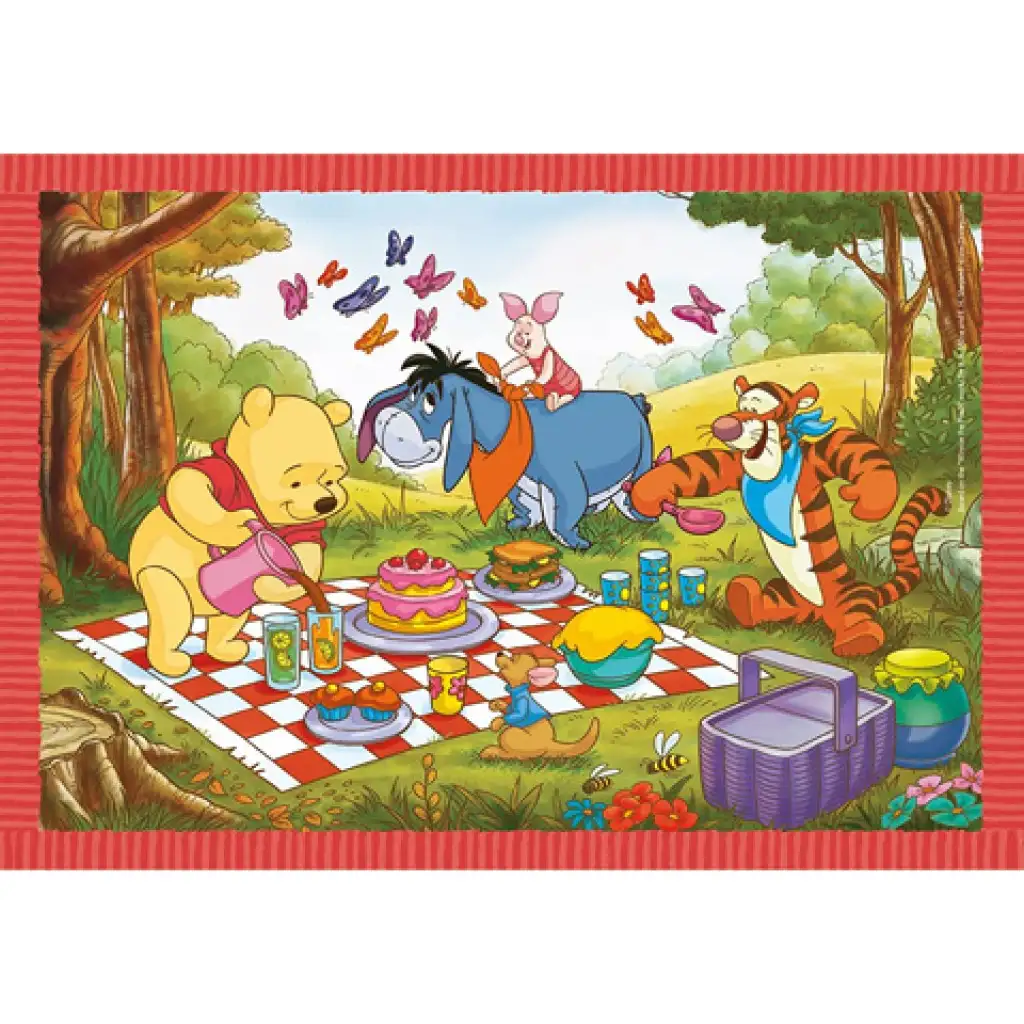 Micimackó 4 az 1-ben puzzle - Clementoni kép 4