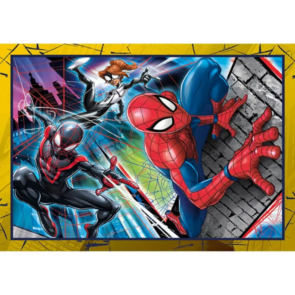 Spider-Man 4-in-1 Puzzle - Clementoni kép 2