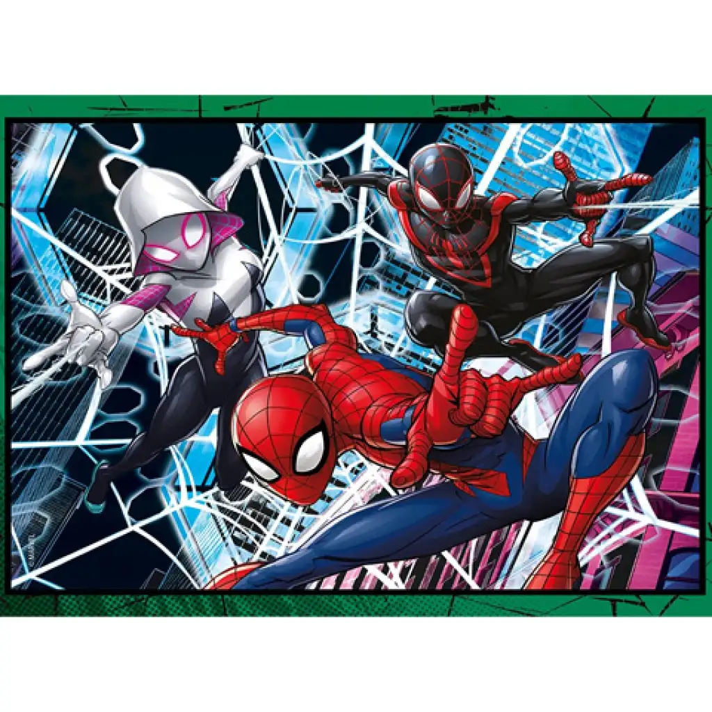 Spider-Man 4-in-1 Puzzle - Clementoni kép 5