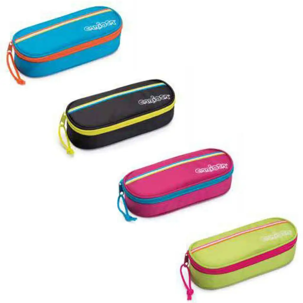 Fluo Pouch töltetlen ovális tolltartó négyféle változatban - Carioca kép 1