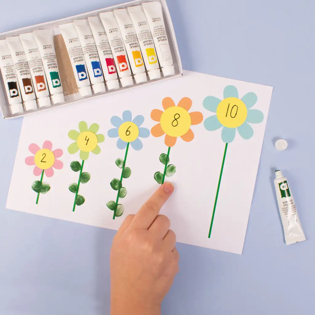 PlayBox: 12-teiliges Tuben-Acrylfarben-Set kép 2