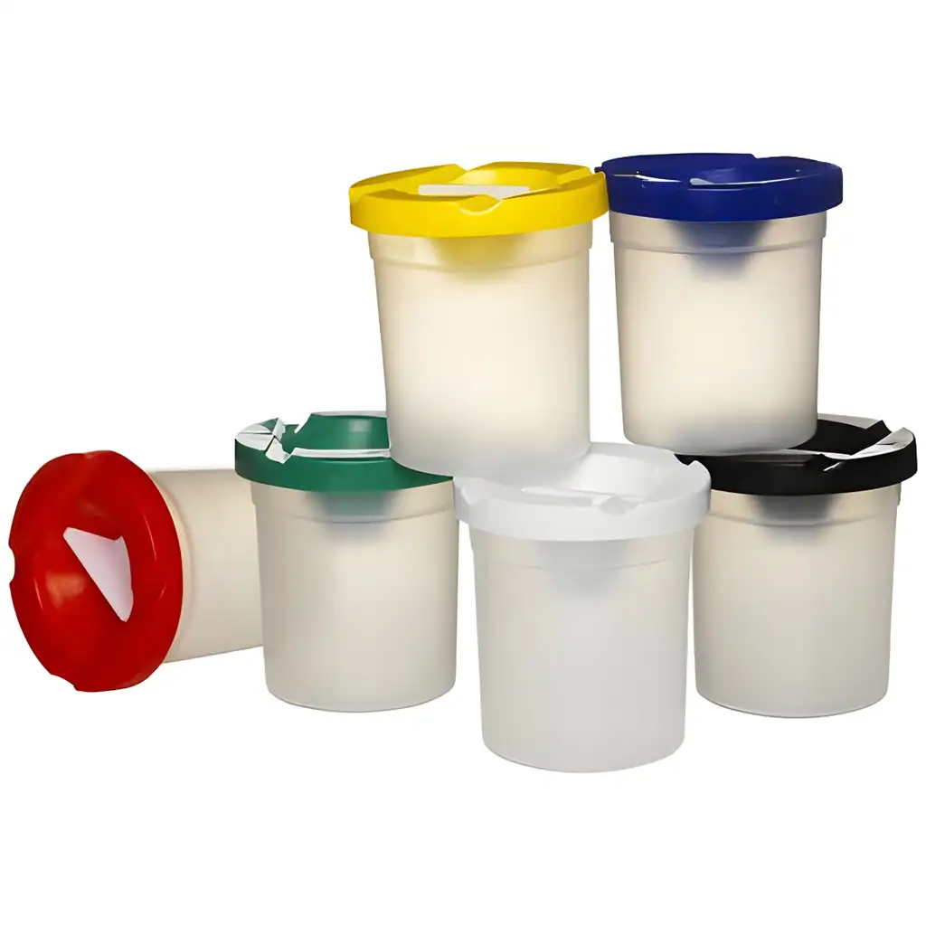 PlayBox: Pinselwaschbecher in verschiedenen Farben 1 Stück