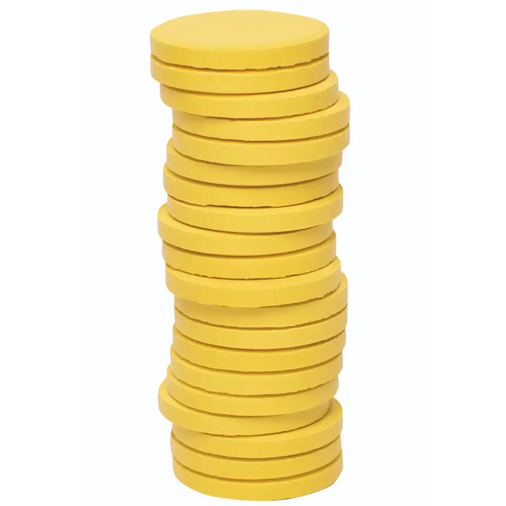 PlayBox: Nachfüllscheibe für Wasserfarbe, zitronengelb, 30mm, 1 Stück kép 1