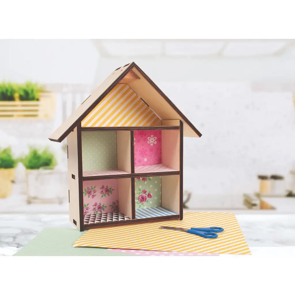 PlayBox: DIY Holzhaus-Set kép 3