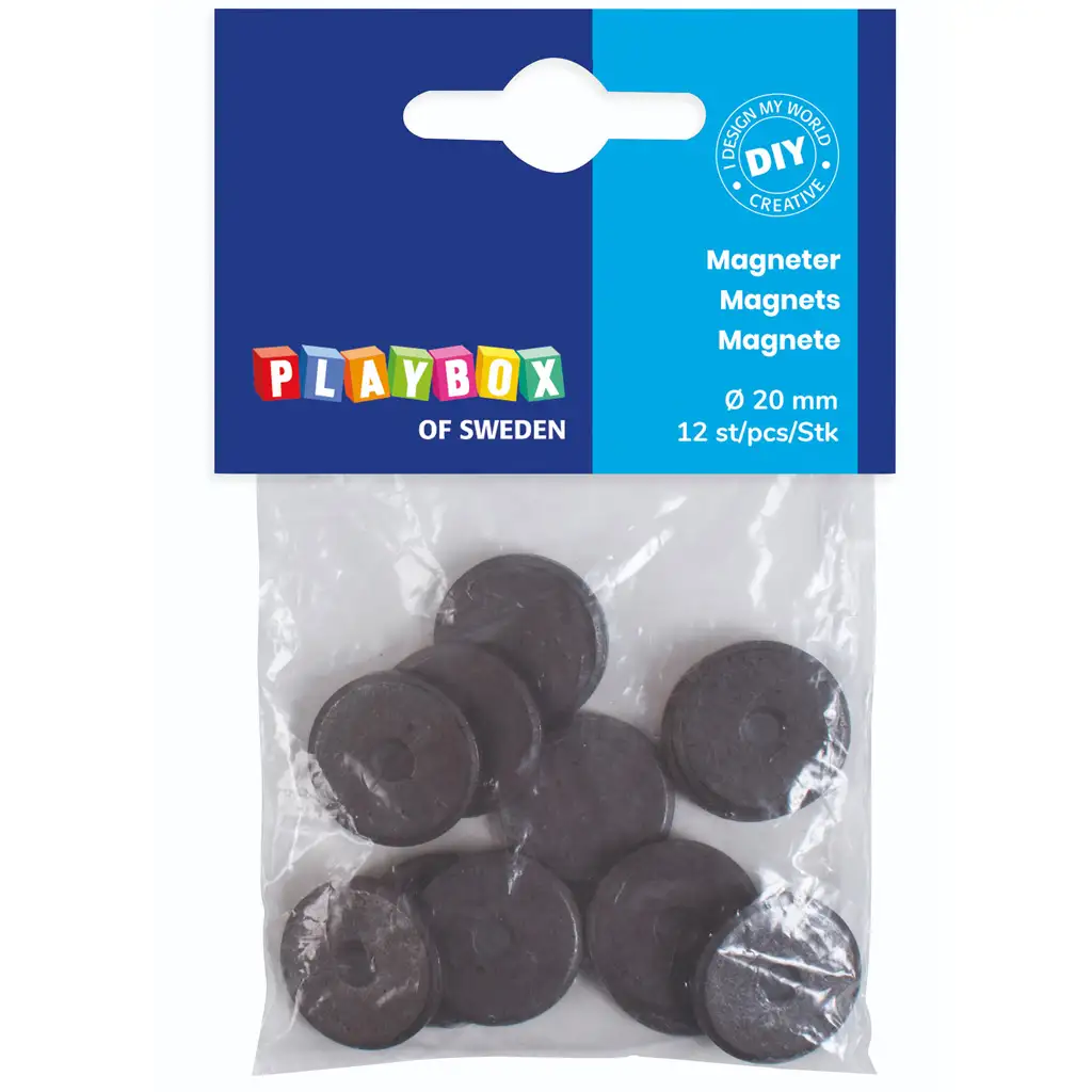 PlayBox: Magnet-Set 20mm 12 Stück