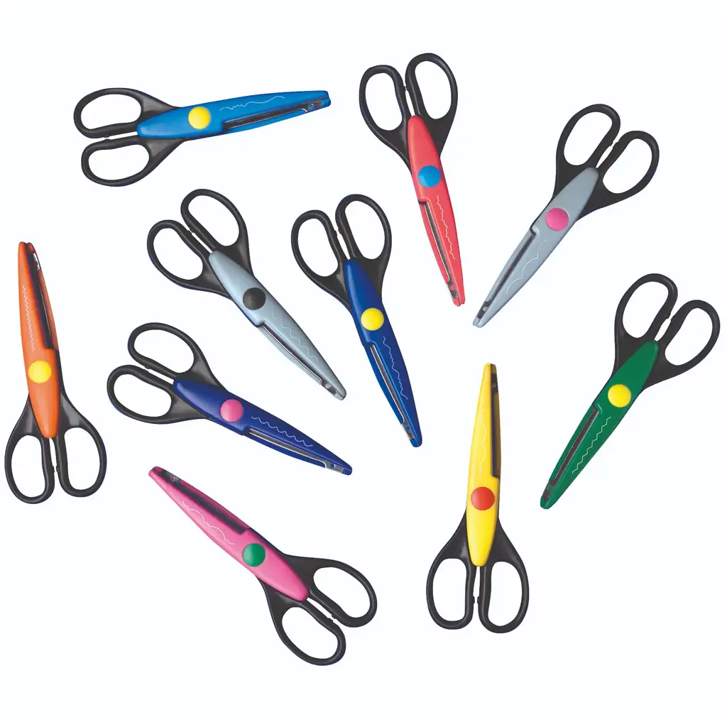 PlayBox: Zickzack-Scheren-Set 10-teilig