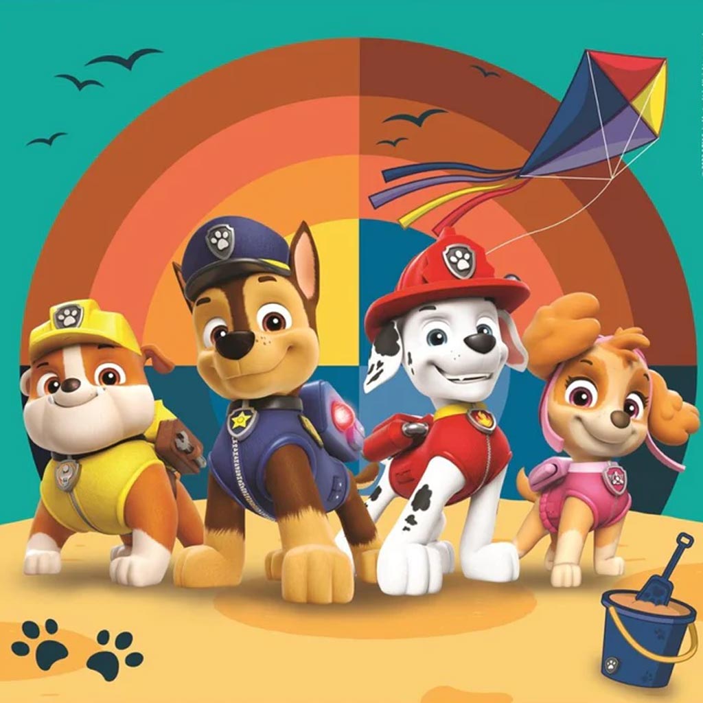 Paw Patrol Super Color 3-in-1 Puzzle - Clementoni kép 2