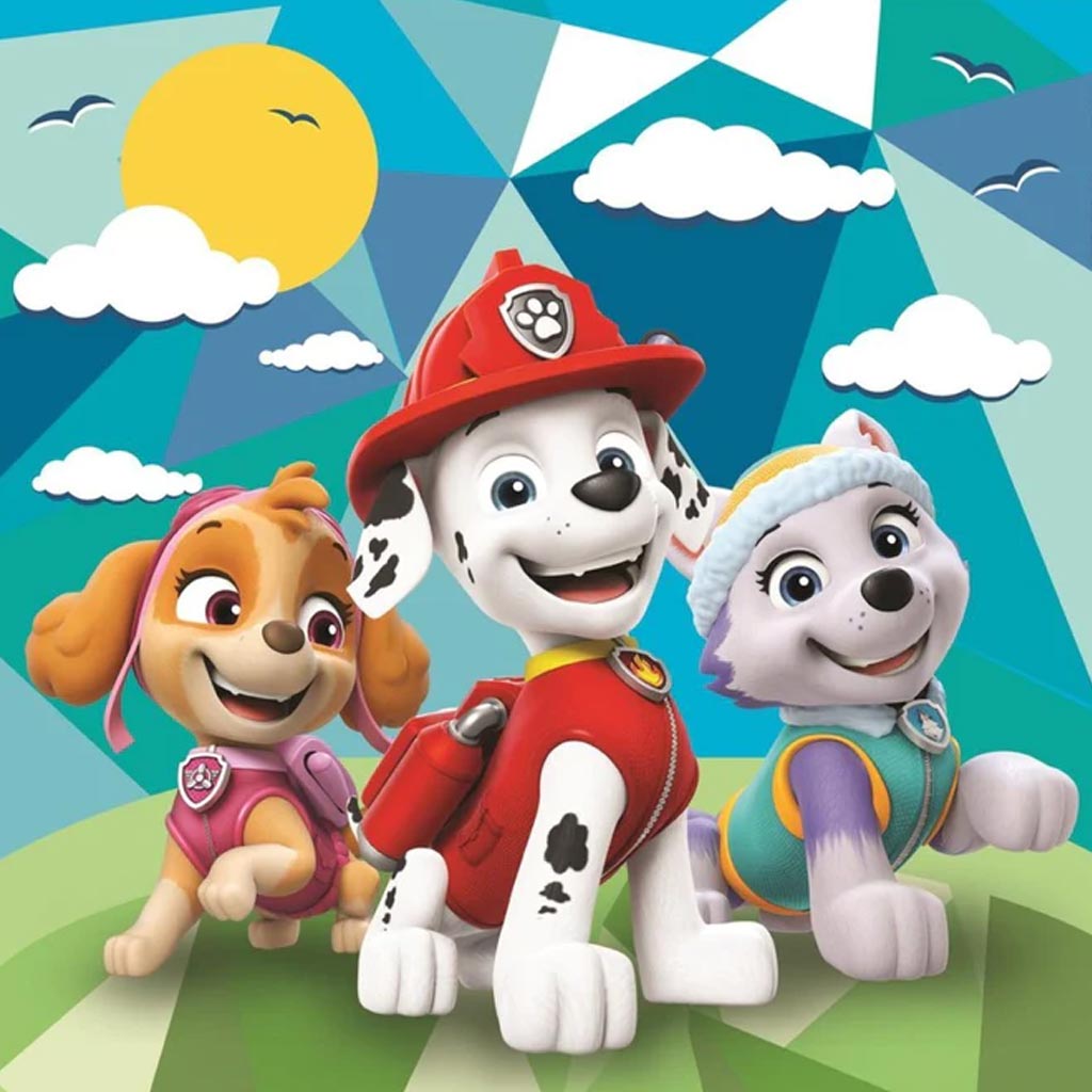 Paw Patrol Super Color 3-in-1 Puzzle - Clementoni kép 3