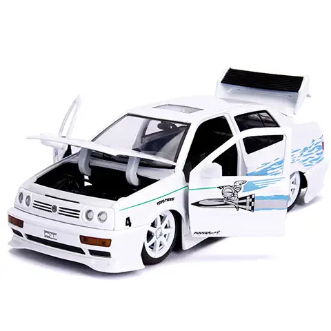Fast & Furious: Jesses Volkswagen Jetta Metall-Automodell 1/24 - Simba Toys kép 2