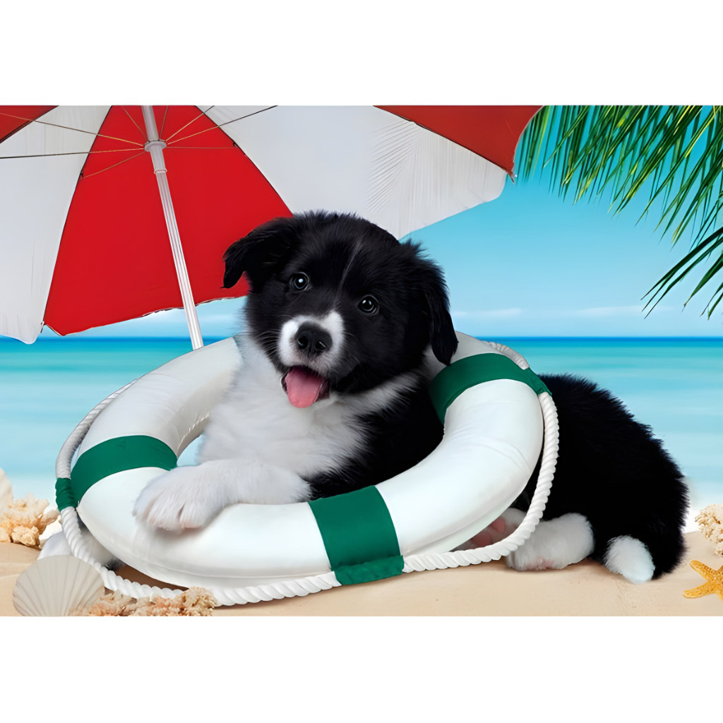 Sonniger Strand 104-teiliges Supercolor-Puzzle - Clementoni kép 2