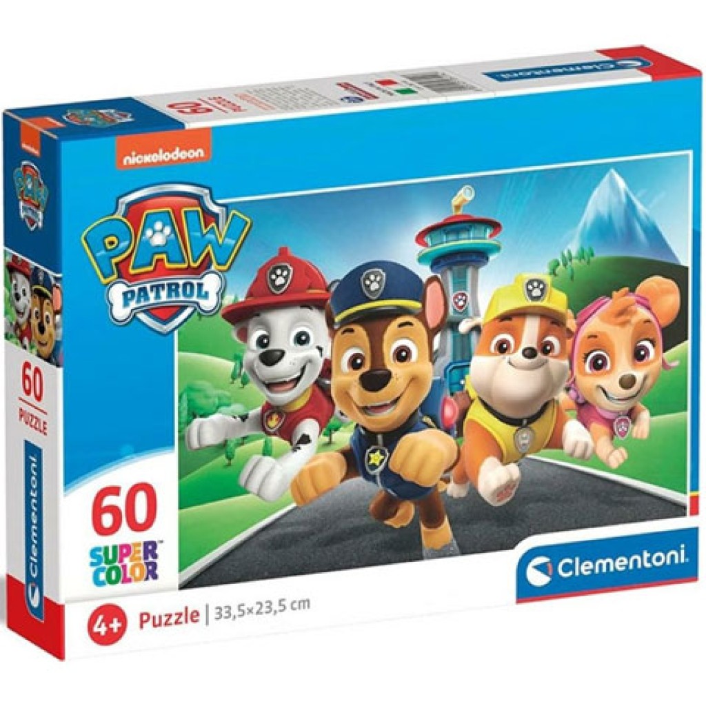 Paw Patrol Supercolor Puzzle 60-teilig - Clementoni