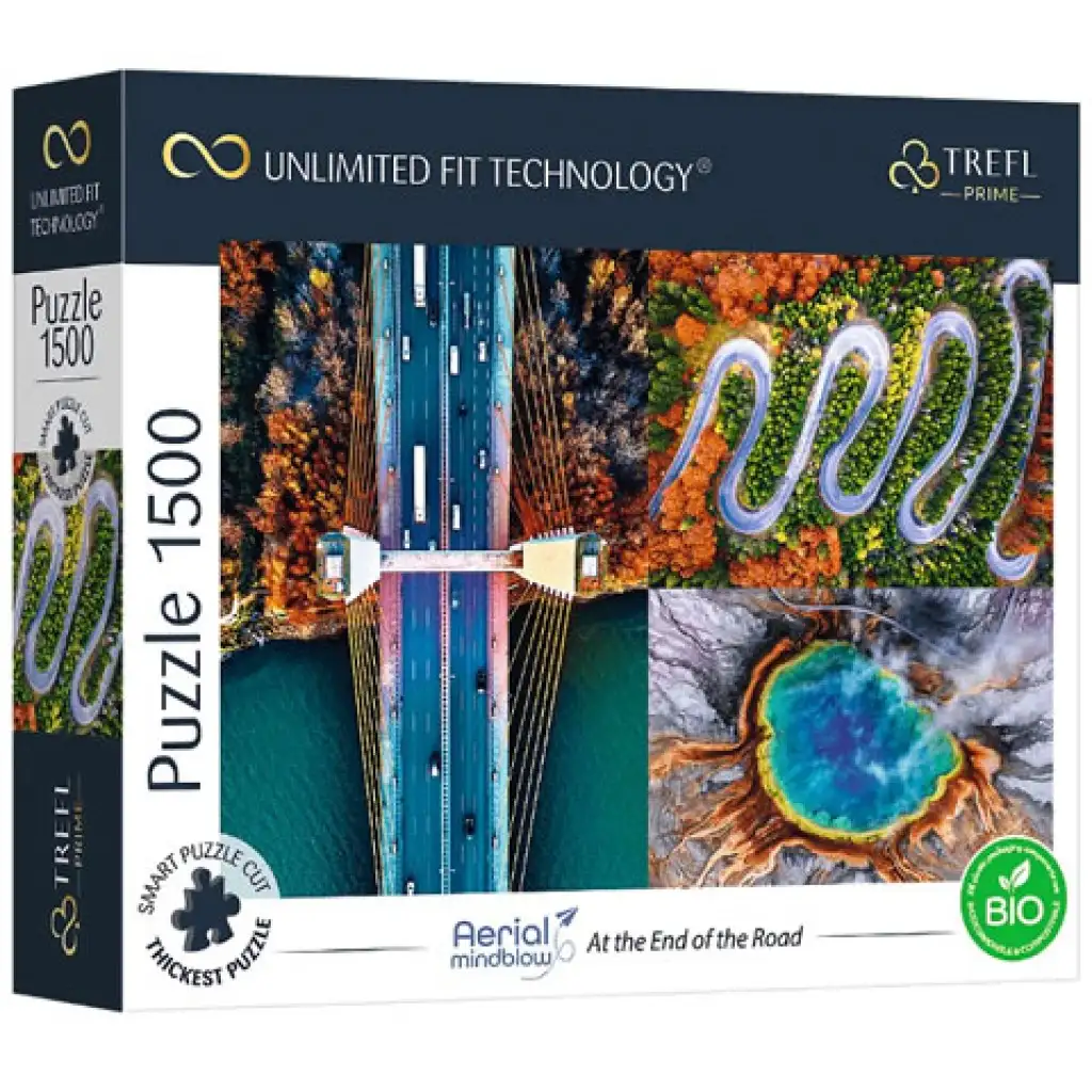 Az út végén 1500db-os puzzle - Trefl kép 1