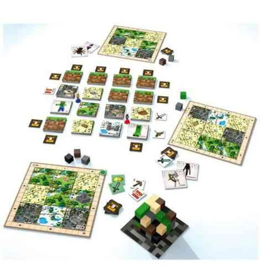 Minecraft: Builders & Biomes Brettspiel - Ravensburger kép 3