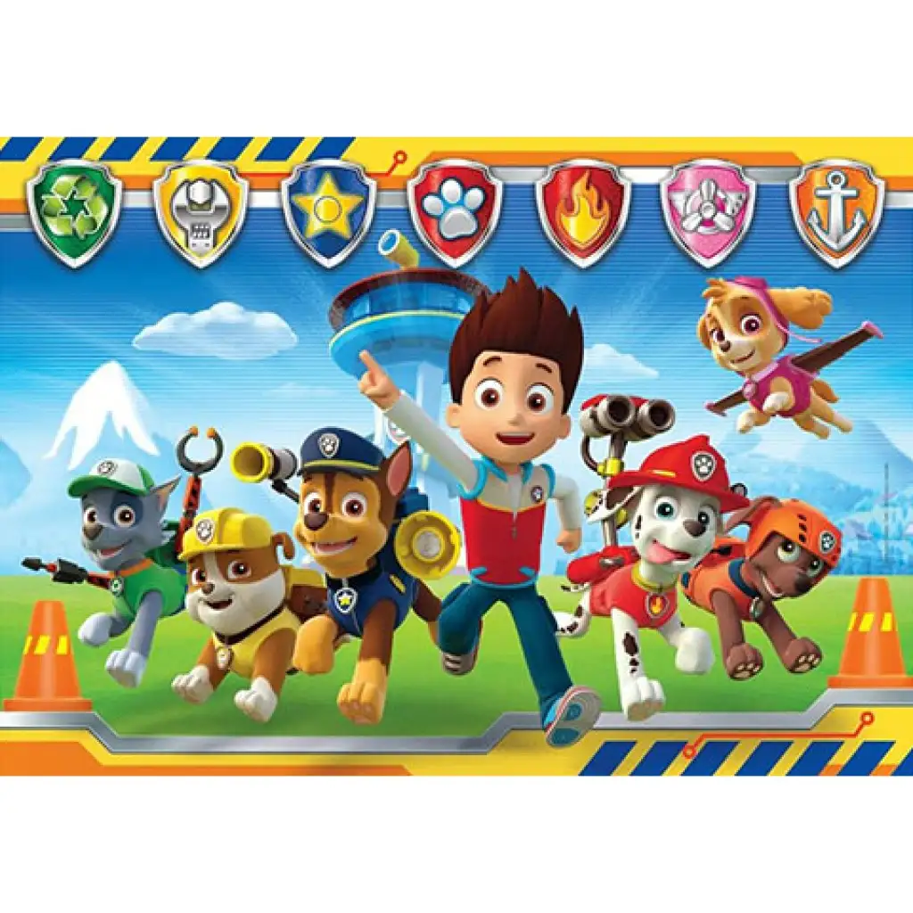 Paw Patrol: Das Team Supercolor Puzzle 104 Teile - Clementoni kép 2