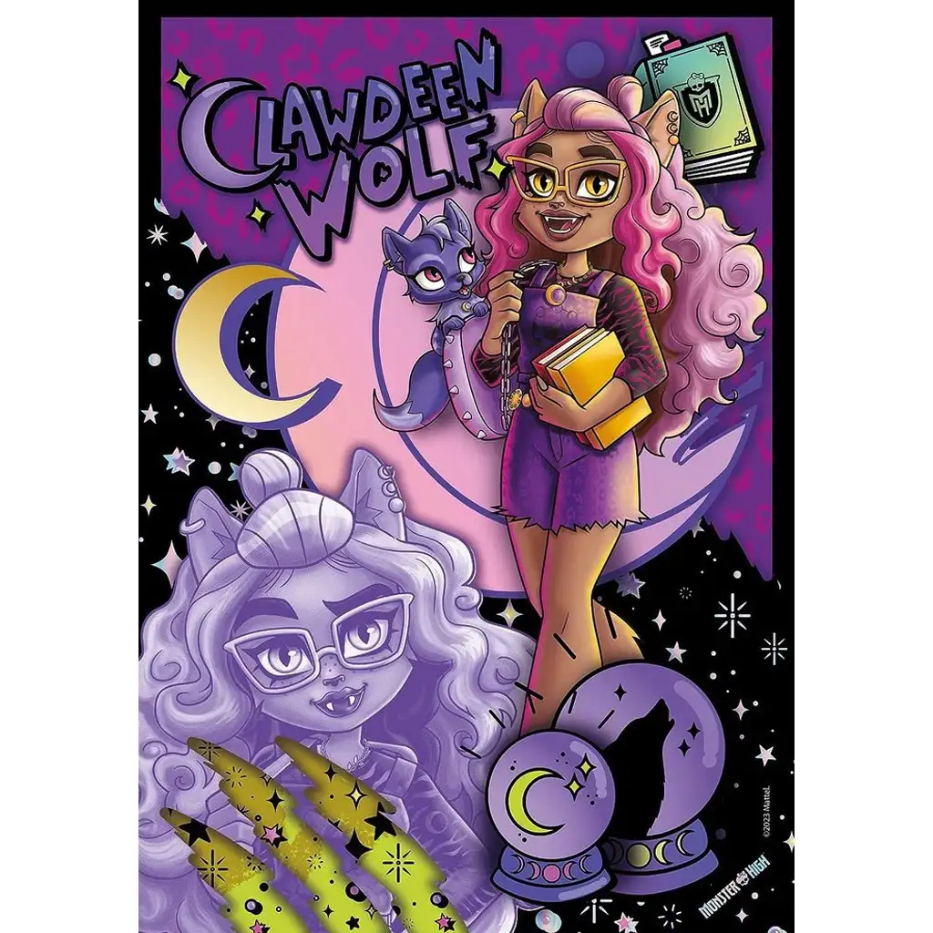 Monster High - Clawdeen Wolf 150-teiliges Puzzle - Clementoni kép 2