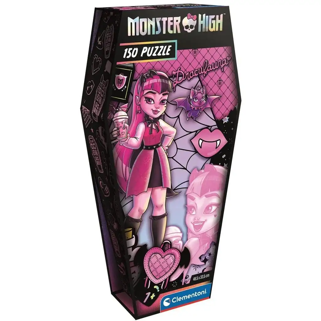 Monster High Draculaura 150-teiliges Puzzle - Clementoni kép 2