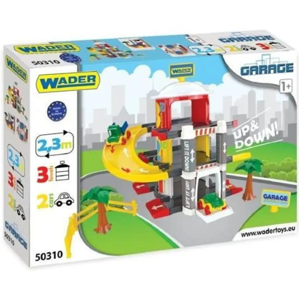 Dreistöckiges Garagenset mit Aufzug - Wader