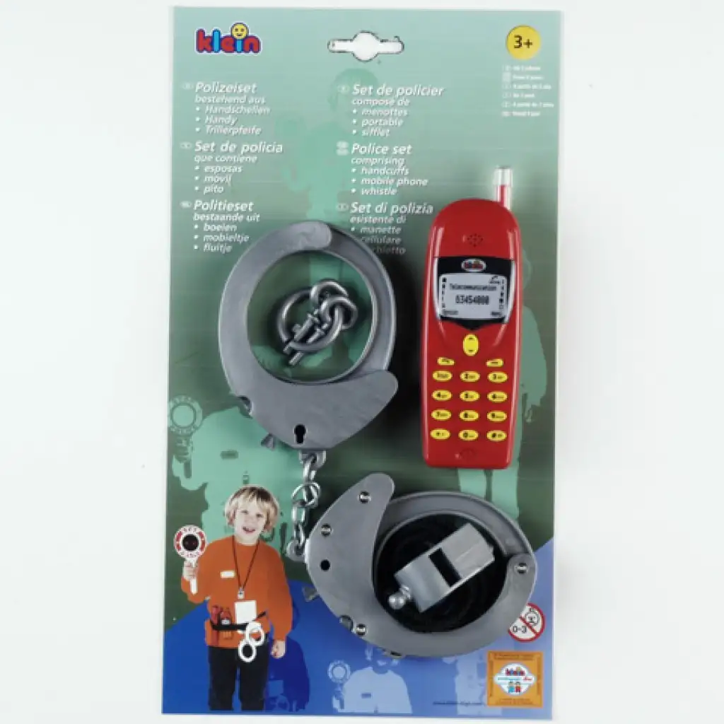 3 részes rendőr szett - Klein Toys kép 1