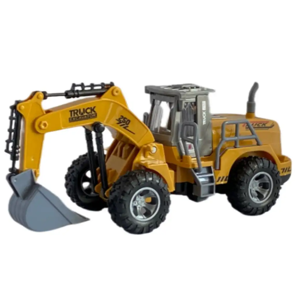 RC ferngesteuerter Bagger mit Licht 27MHz 1/48 20cm kép 2