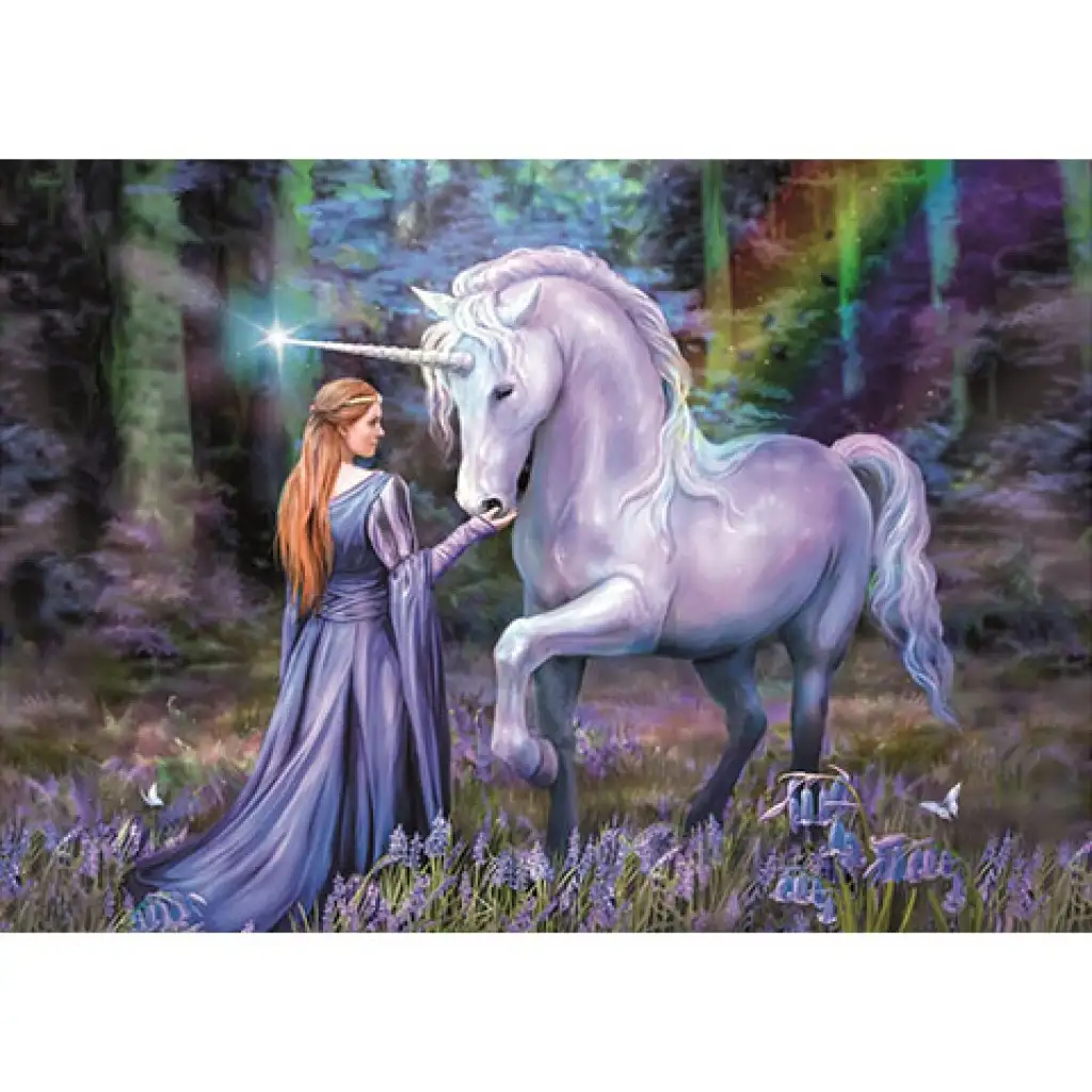Anne Stokes: Blue Bell Woods 1500-teilige Puzzle - Clementoni kép 2