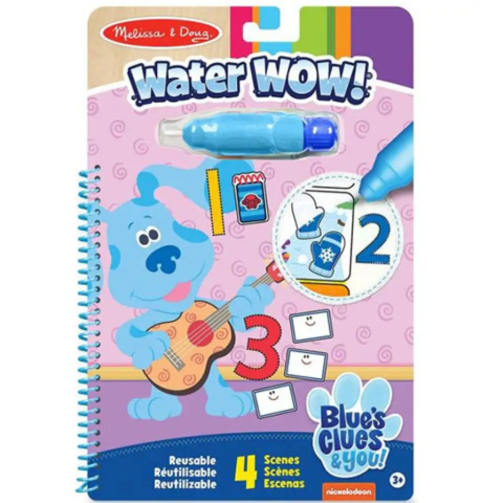Melissa & Doug: Azúrkék számolás rajzolás vízzel kreatív játék kép 1