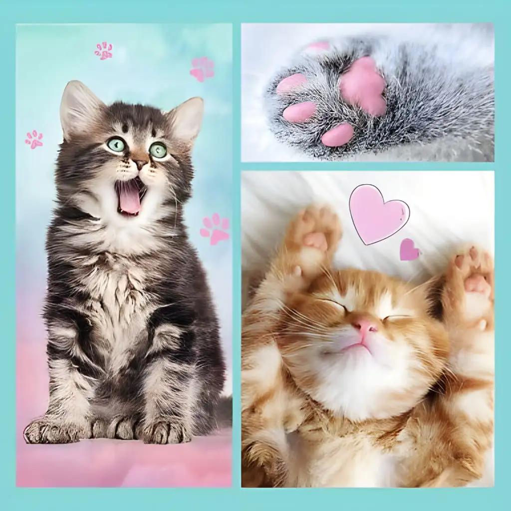 Süße Kätzchen 3-in-1 Puzzle - Trefl kép 3