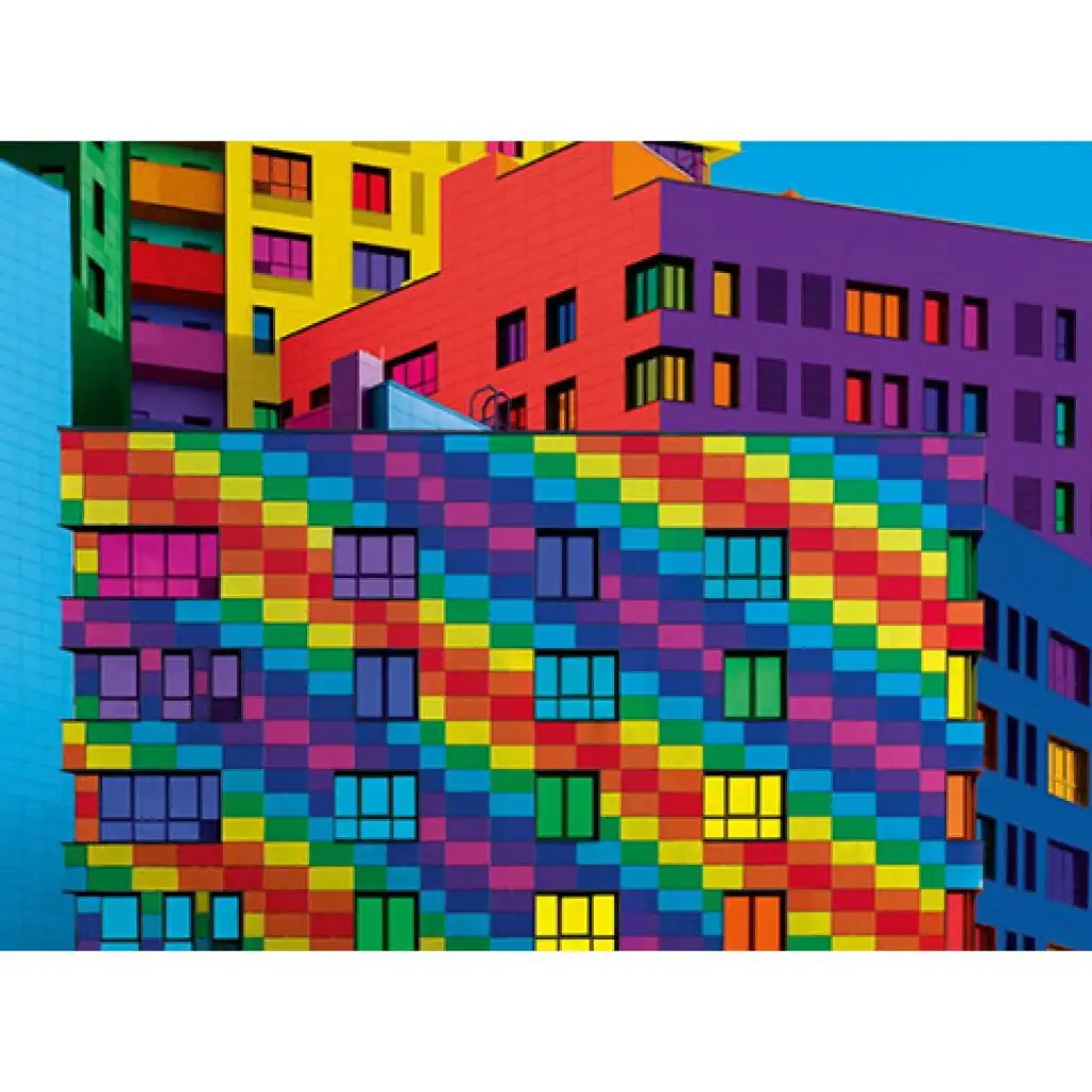 Colorboom Collection: Squares puzzle 500db-os - Clementoni kép 2