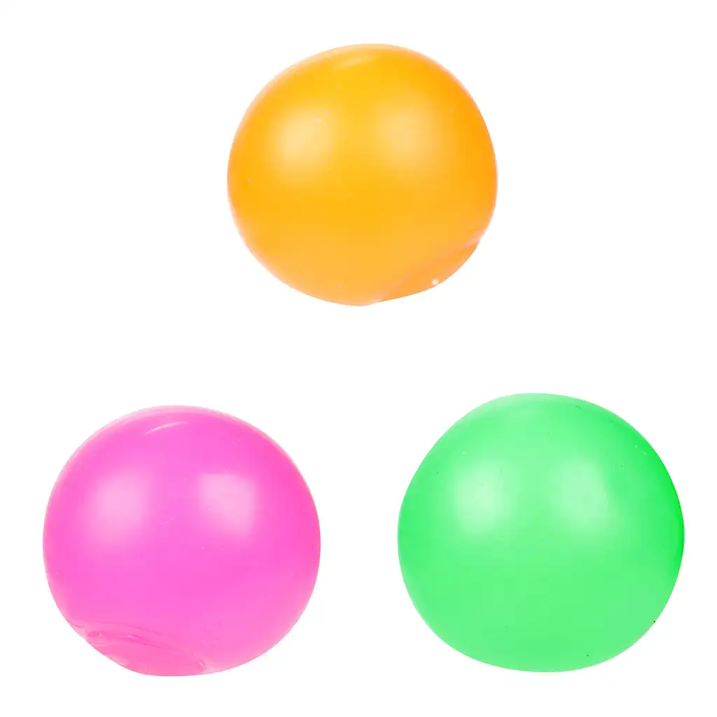 Squeeze: Klebriges Neon 3er-Ball-Set kép 2
