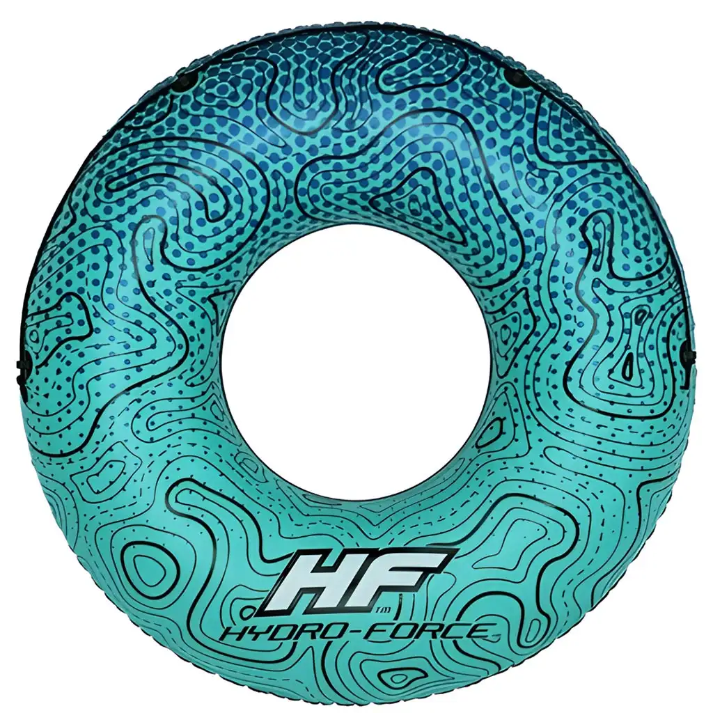 Bestway: Hydro-Force aufblasbarer Schwimmring mit Sicherheitsseil 119cm