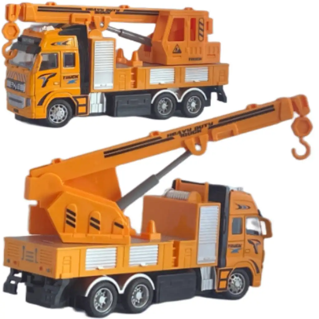 RC ferngesteuerter Bagger oder Kranwagen mit Licht in zwei Varianten 27MHz 1/36 Maßstab 20cm kép 9