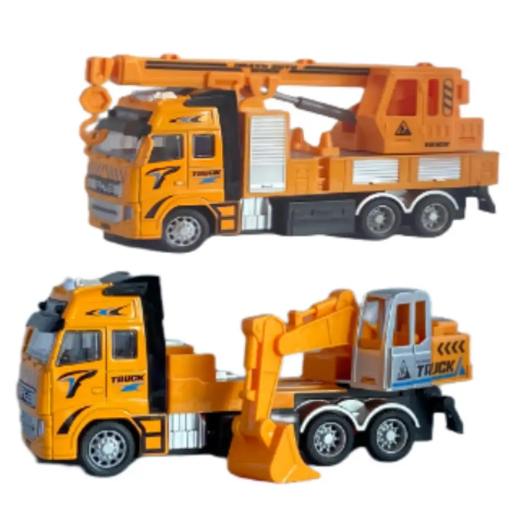 RC ferngesteuerter Bagger oder Kranwagen mit Licht in zwei Varianten 27MHz 1/36 Maßstab 20cm kép 2