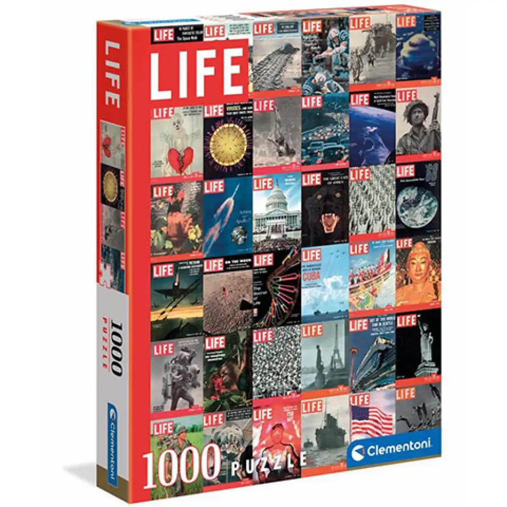LIFE Magazin: Címlapok HQC puzzle 1000db-os - Clementoni kép 1