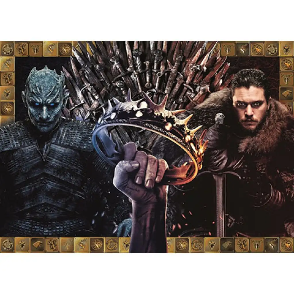Game of Thrones: Haus Stark 1000-teilige Puzzle - Clementoni kép 2