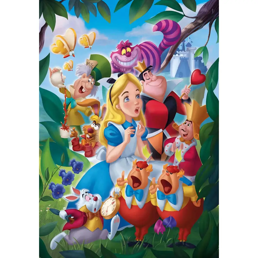 Disney: Alice im Wunderland 1000-teilige Puzzle - Clementoni kép 2