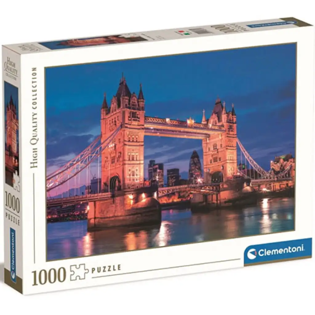 Tower Bridge, London HQC Puzzle 1000 Teile - Clementoni