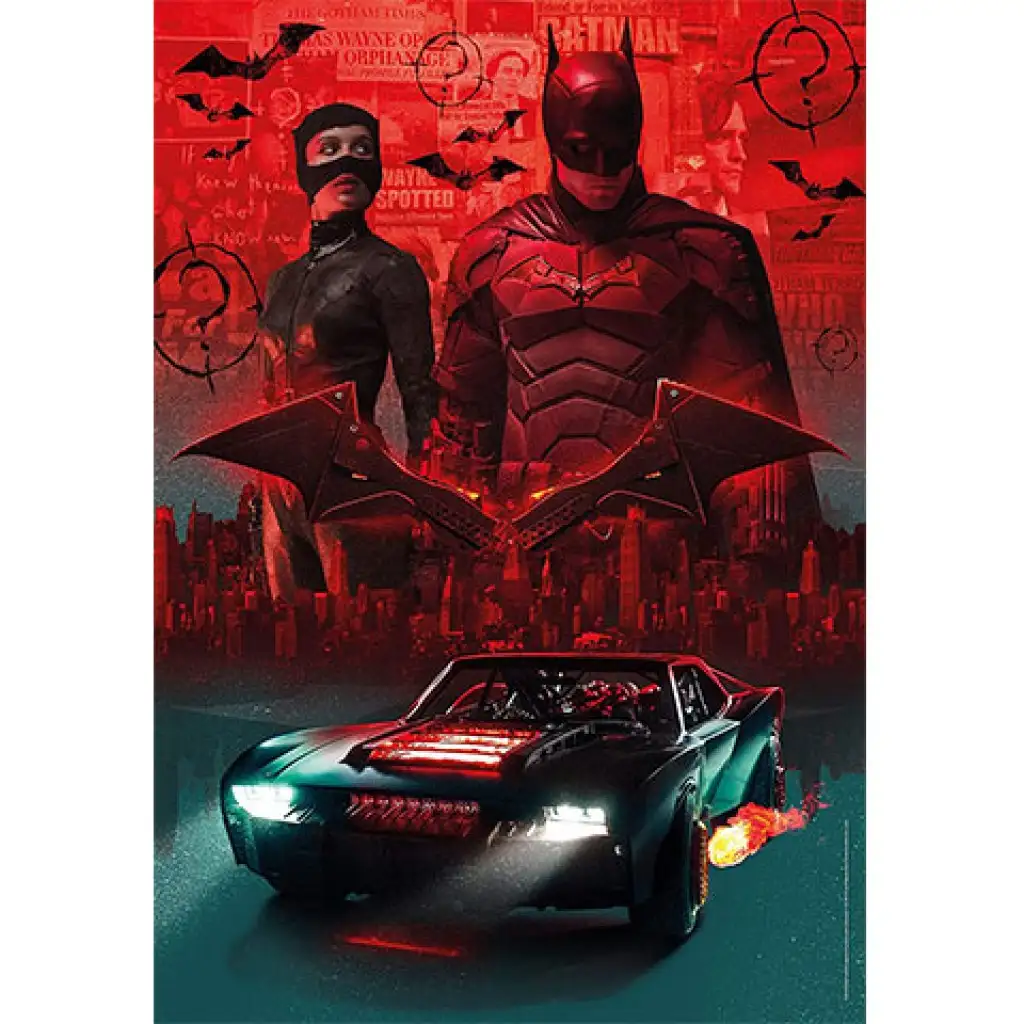 DC Comics: The Batman HQC Puzzle 1000 Teile - Clementoni kép 2