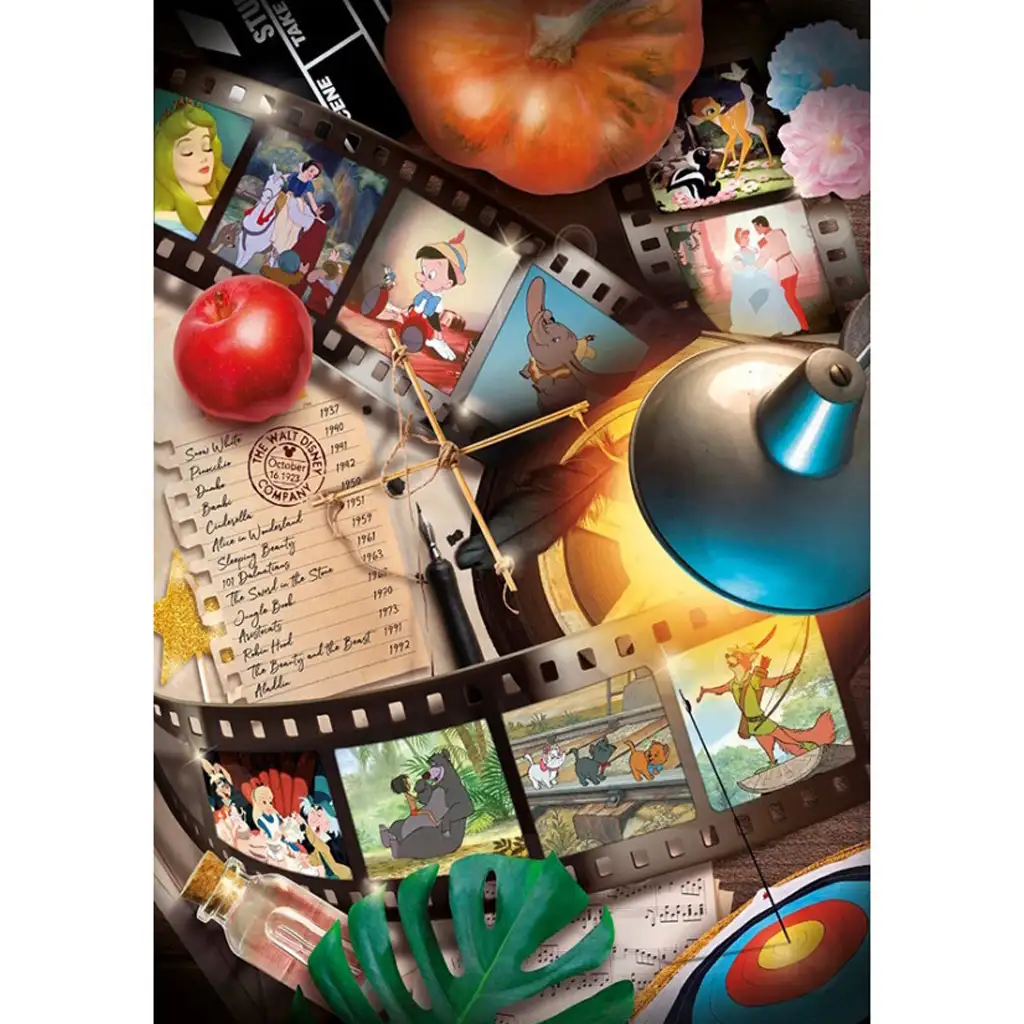Disney 100: Disney klasszikusok 1000 db-os puzzle - Clementoni kép 2